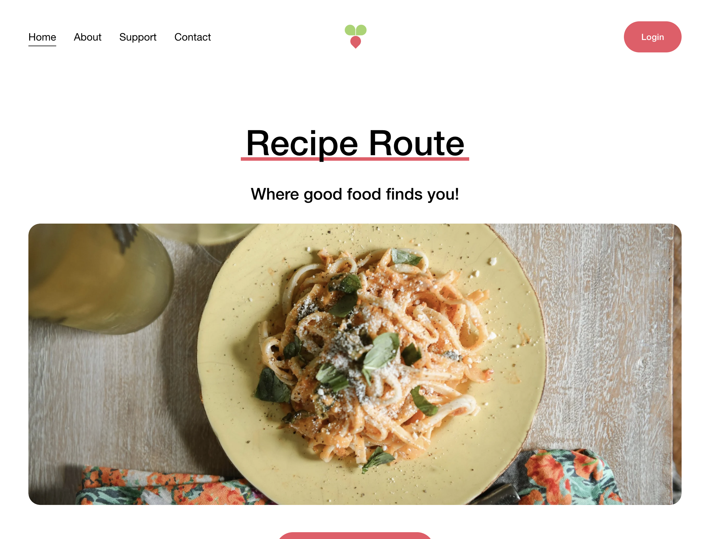 Recipe Route screenshot